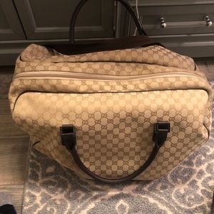 Authentic Gucci duffle bag
